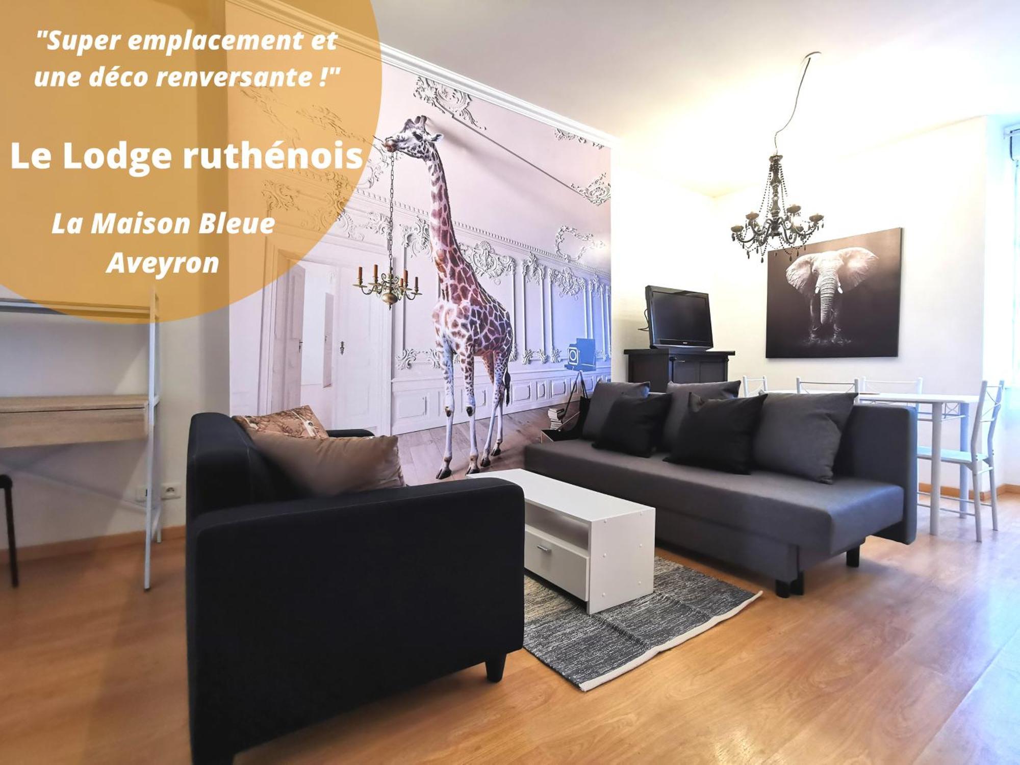 La Maison Bleue, Suite Rodez Eksteriør billede